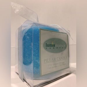 Luminessence pillar candle